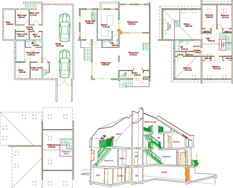 Blocked residential house - Klaksvik City-center Faroe Islands - Competition projects - Projects - Parchitects title