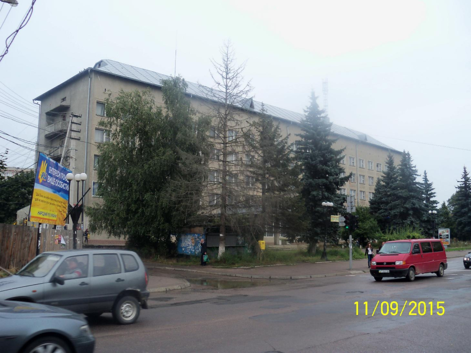 Existing building - Project propositions of hotel reconstruction Kolomiya Ukraine - Commercial projects - Projects - Parchitects title