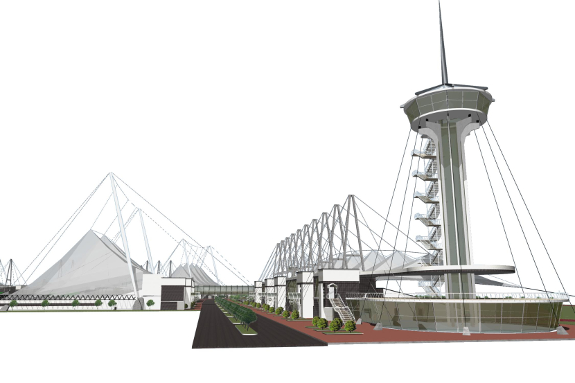3D rendering - Fort-Tilden USA - Competition projects - Projects - Parchitects title