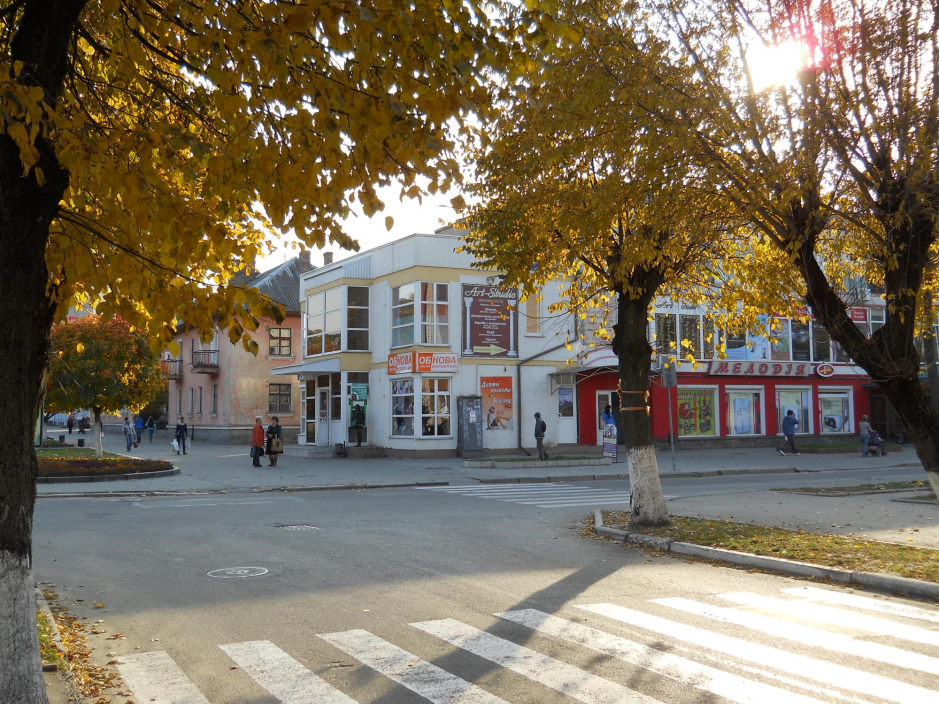 Finished building photo - Shop Kovel Ukraine - Commercial projects - Projects - Parchitects title