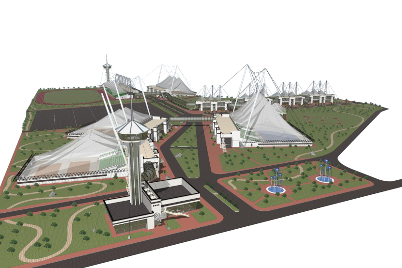3D rendering - Fort-Tilden USA - Competition projects - Projects - Parchitects title