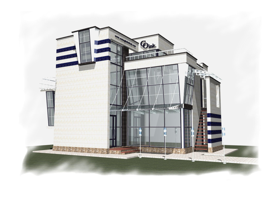 3D rendering - Coffe House Kovel Ukraine - Commercial projects - Projects - Parchitects title