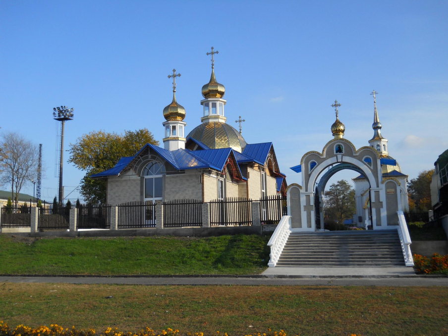 Фото в процесі будівництва - Церква в м.Ковель Волиньської обл. Україна - Культові споруди - Проекти - Parchitects title