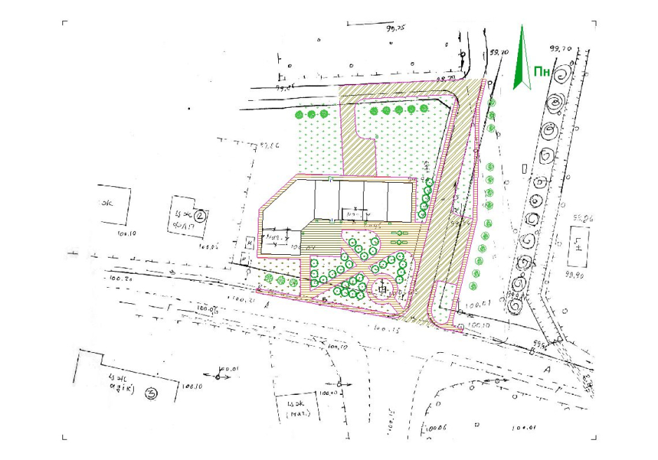 Siteplan - Reconstruction of Vidranytsa village center Ukraine - Public buildings - Projects - Parchitects title