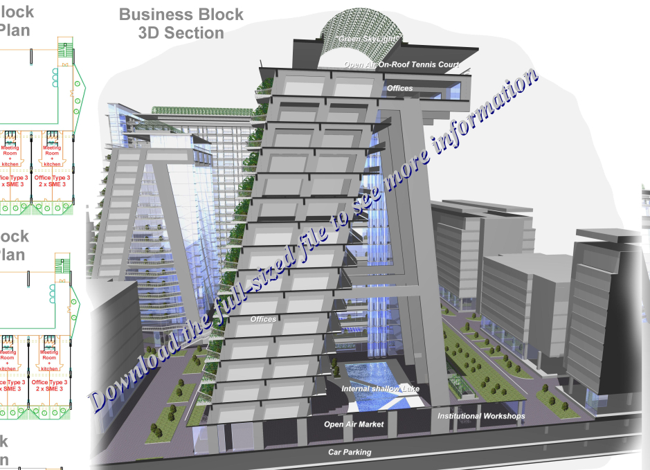 Фрагмент конкурсного проекту - Spiretec - Конкурсні проекти - Проекти - Parchitects title