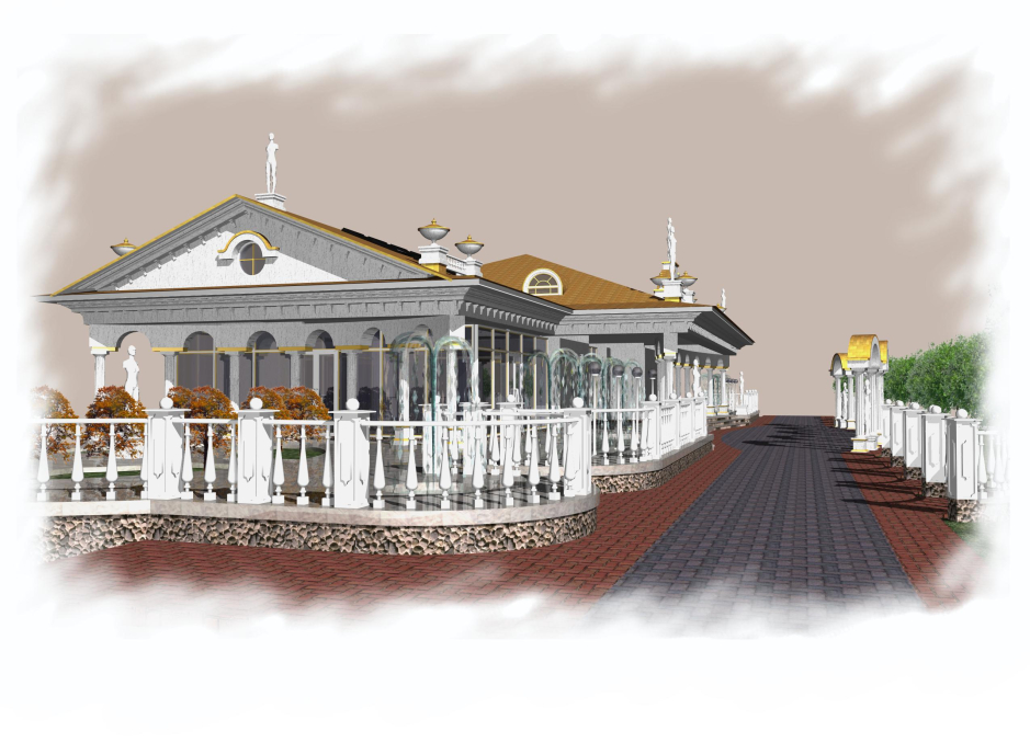 Перспективное изображение - Индивидуальный жилой дом г.Ковель Украина - Жилые дома - Проекты - Parchitects title
