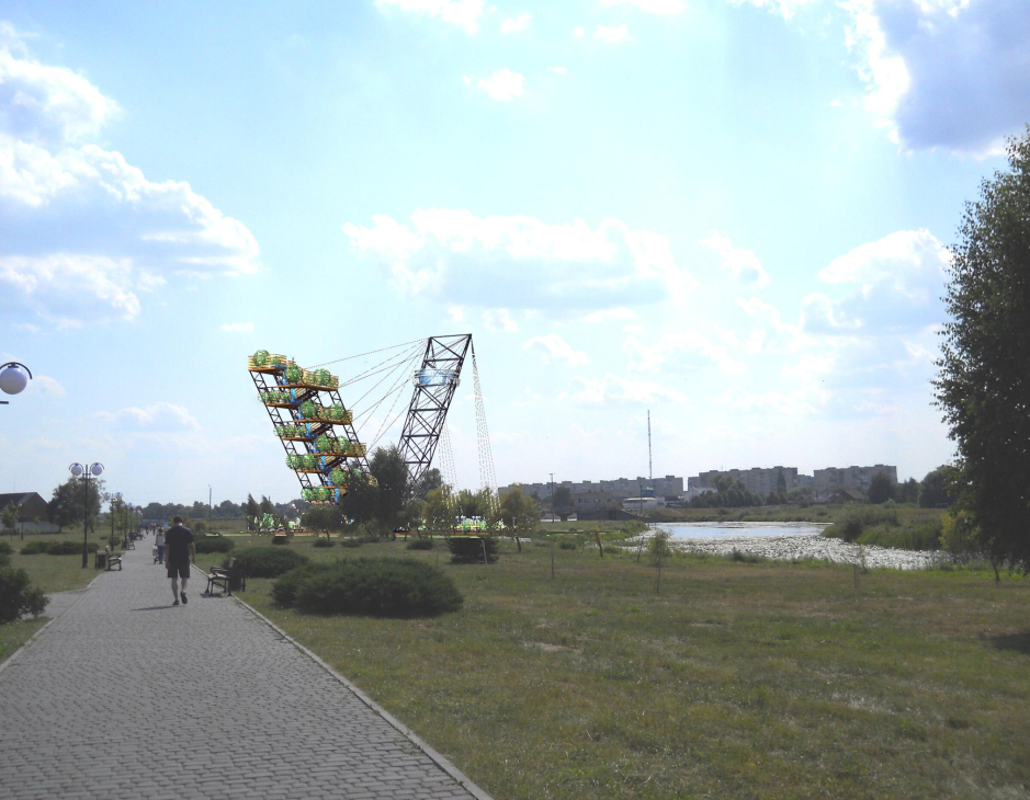 3D rendering - Design proposition of Park Tower construction Kover Ukraine - Public buildings - Projects - Parchitects title