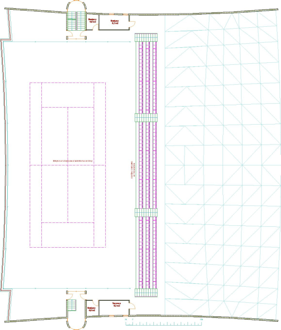 Roof plan - Sport Complex Kovel Ukraine - Public buildings - Projects - Parchitects title