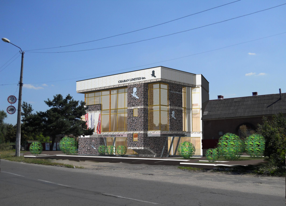 3D rendering - Office Kovel Ukraine - Commercial projects - Projects - Parchitects title