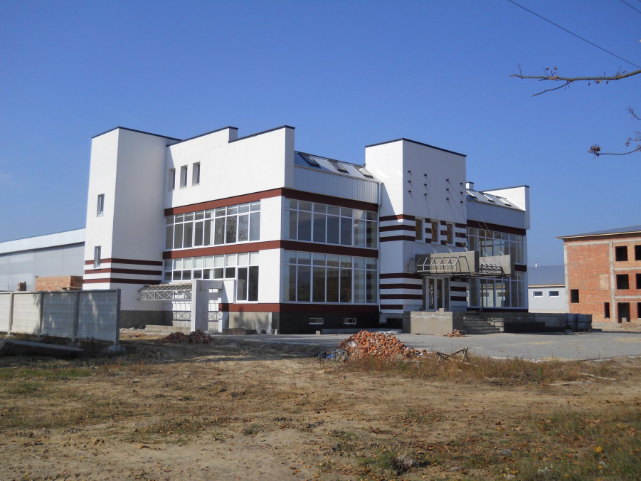 Photo under construction - Wholesale store Kovel Ukraine - Commercial projects - Projects - Parchitects title